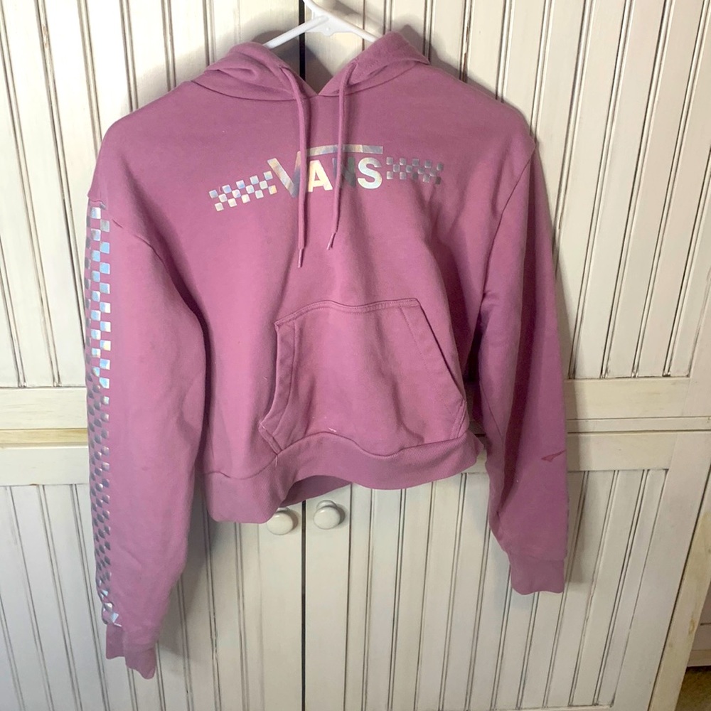 Cropped Vans hoodie